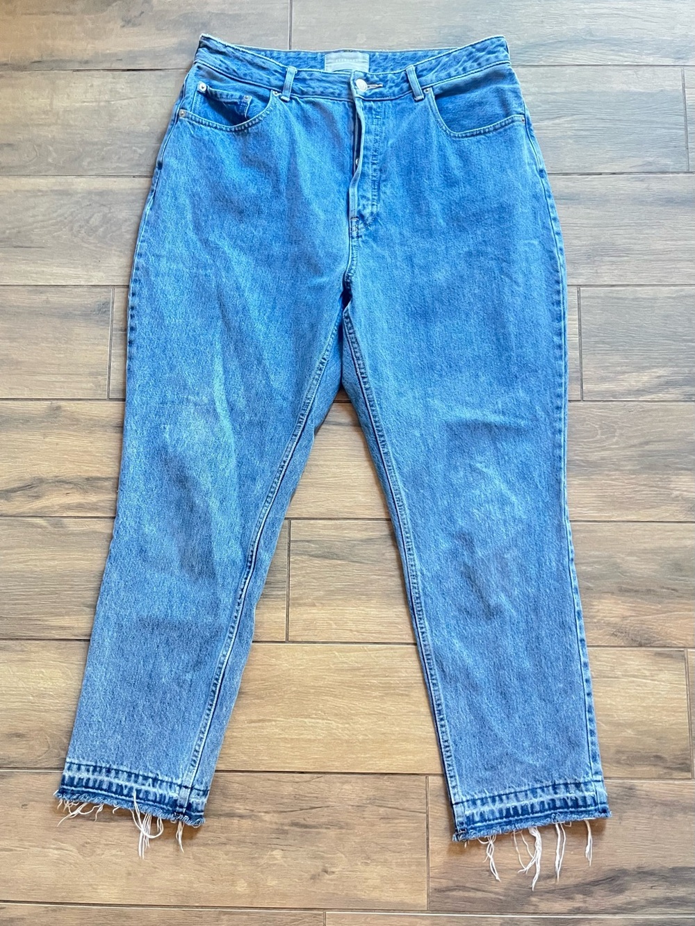 EVERLANE Curvy 90s Cheeky straight jeans 32 crop